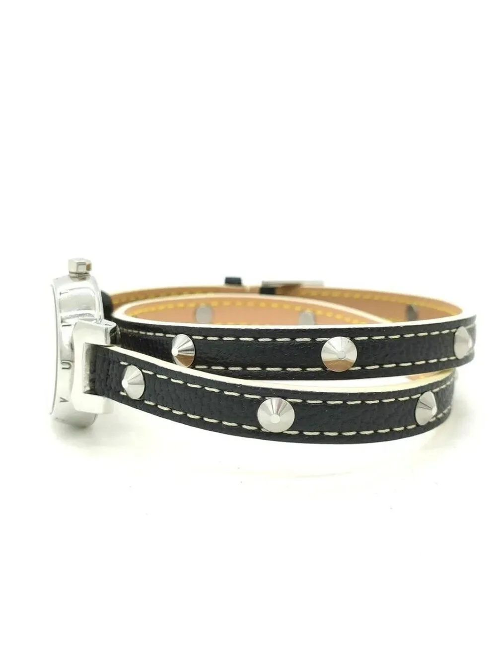 Louis Vuitton Watch 27mm Women's Beiges X Black 630-051925